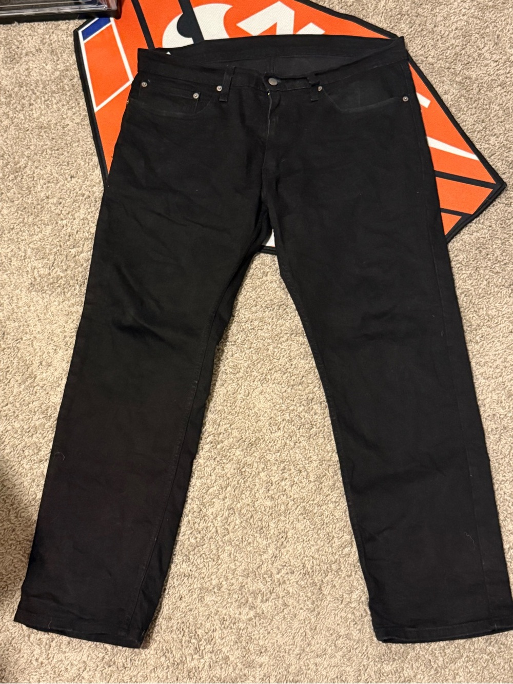 Levi's Black Men's Chinos - Straight Fit